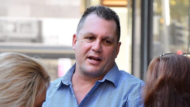 Dean Yarnton, pictured in 2017, has told a court his former wife is "evil".