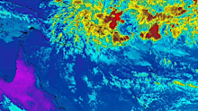 A tropical low near the Solomon Islands could develop into a rare winter cyclone.
