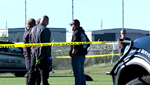 A six-year-old boy and a 35-year-old man were killed at the scene.