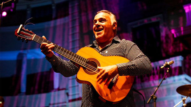 Andres Reyes, former member of Gipsy Kings, brought his new family band to Australia in 2019.
