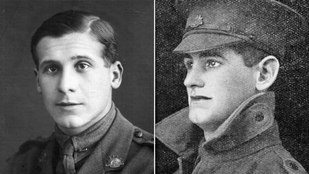 Queensland WWI diggers Walde Fisher and Charles Wonderley died on the same day in the Amiens region in France.