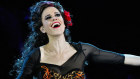 Carmen Topicu sings the title role of Carmen on Cockatoo Island (she rotates nightly with Sian Sharp).
