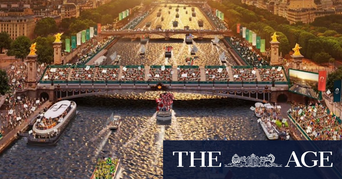 Australian Olympians may face a wee problem on the Seine during opening ...