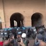 Italian police wield batons, French fire tear gas at latest protests