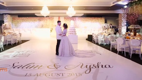 Le Montage hosted the wedding of former Auburn deputy mayor Salim Mehajer. 