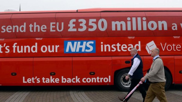 In a heavily criticised slogan, the Leave campaign had said that the UK sent £350 million per week to the EU, which could be spent on the NHS instead.