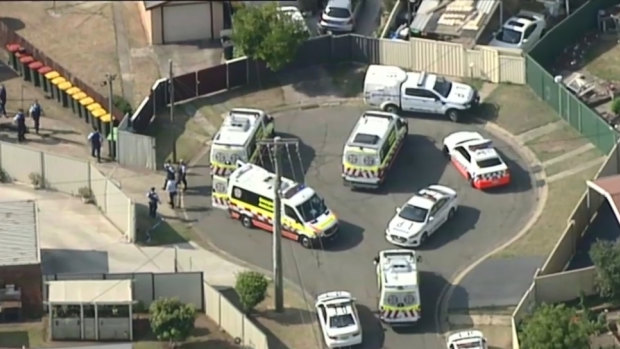 Two people are dead after an alleged stabbing attack.