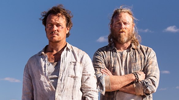 Ben Geurens and Nathaniel Dean star in Locusts. 