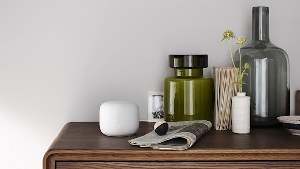 The Nest Wi-Fi router looks nice enough that you can keep it out in the open, which is also good for your network coverage.