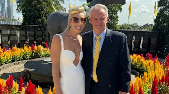 Mark Latham and Nathalie Matthews pictured last year.