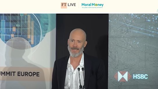 HSBC asset management’s global head of responsible investments Stuart Kirk has been suspended by the bank after giving controversial views on climate change.