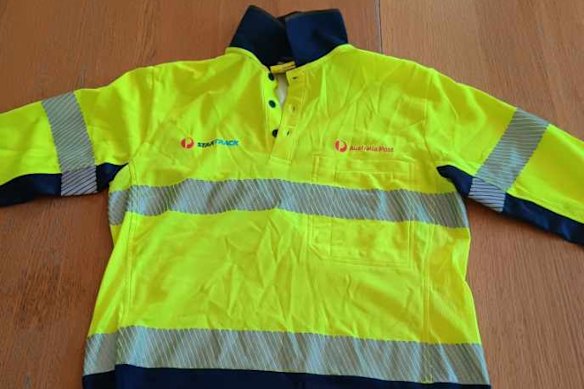 The new Australia Post uniform.