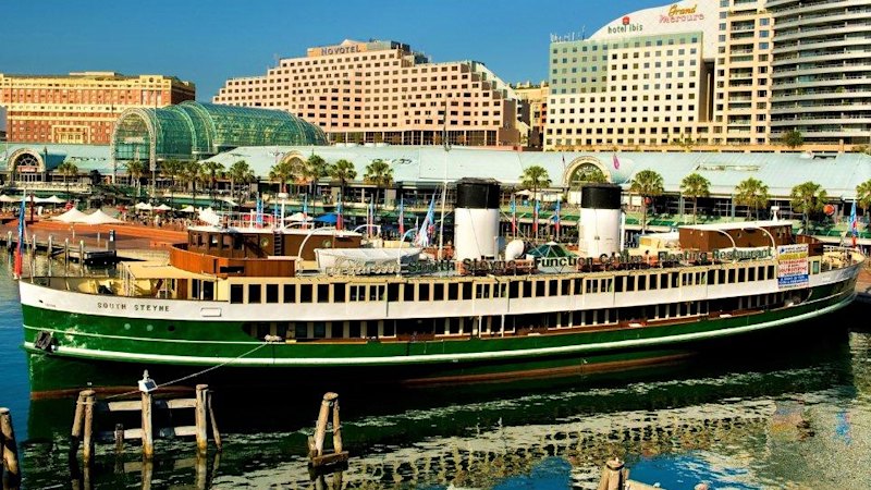 Fancy a Sydney ferry for $2.5m? Floating harbour restaurant for sale