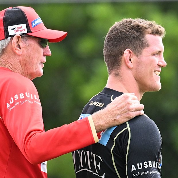 Wayne Bennett and rugged forward Tom Gilbert.