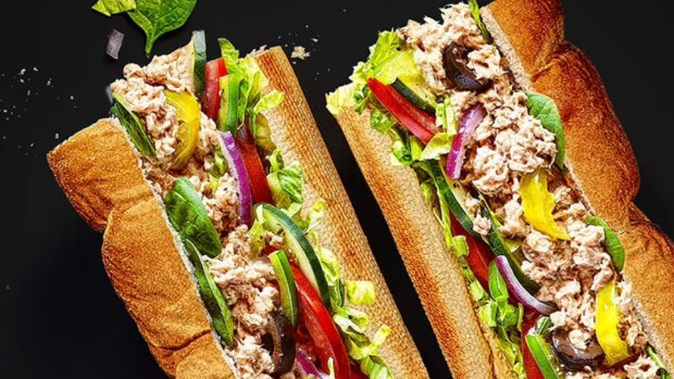 The Subway tuna melt - a source of controversy. 