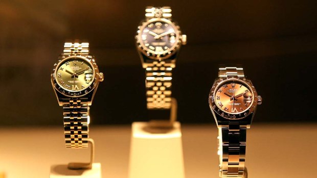People are cashing in their Rolexes to benefit from the higher gold price.