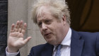Boris Johnson on his way to Prime Minister’s Questions in the House of Commons on Wednesday.