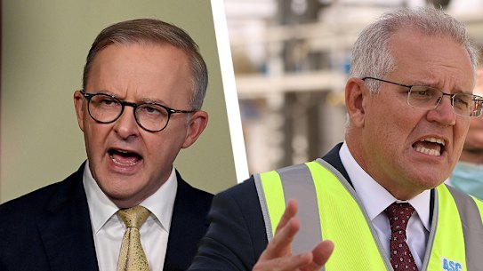Federal Labor leader Anthony Albanese and Prime Minister Scott Morrison disagree about the best way to tackle cost-of-living pressures in the long term.