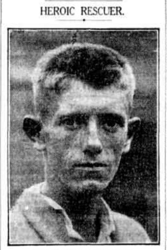MR. GORDON TONKIN, of Stanwell Park, who rescued Miss Laurel Davis, the only survivor of the Davis family, five members of which were drowned in yesterday's flood. January 24, 1933