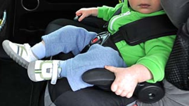 With a child in our family turning seven, we had to check the law around child restraints.