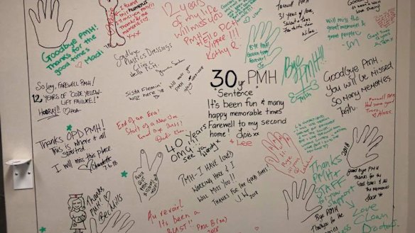 Former PMH staff, patients and their families are sharing memories and glimpses of private farewells as the hospital closes its doors.