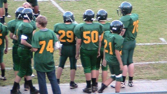 The Paradise Bobcats football team.