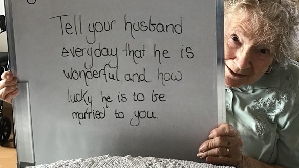 Barb's marriage tip.