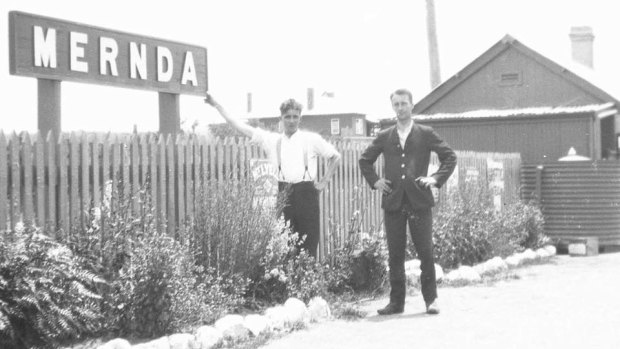 The old Mernda train station