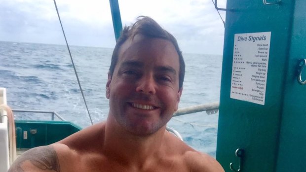 Ruben McDornan survived hours in rough seas off the coast of Queensland after the Dianne capsized.