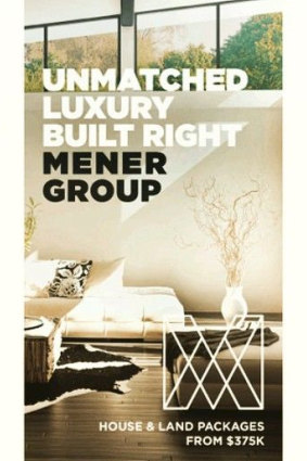 A Mener Group advertisement.