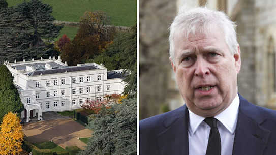 Prince Andrew lives at the Royal Lodge, a 30 room mini-mansion near Windsor Castle.