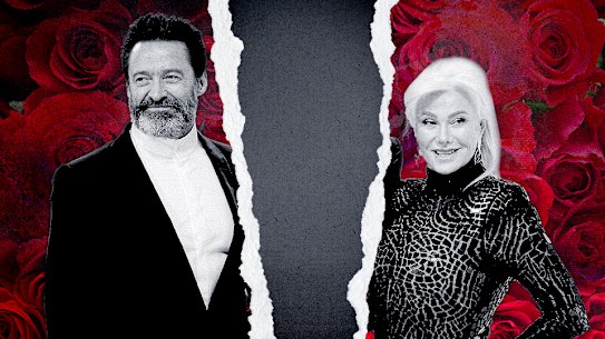 Hugh Jackman and Deborra-Lee Furness.