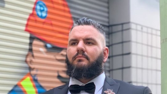 Daniel Salter claims he had to pay bribes to win work for his labour hire company for military veteran workers.