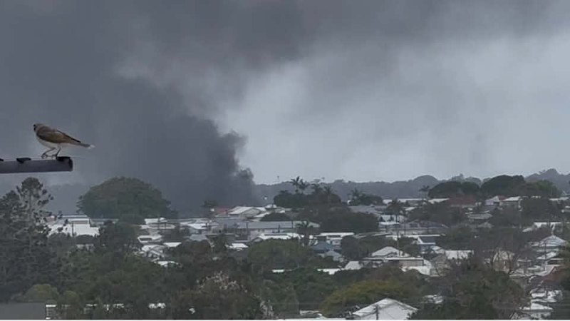 Marina evacuated as fire consumes boats in Brisbane’s east