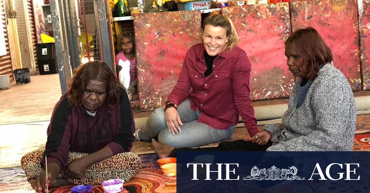 Meet the woman who owns Europe’s biggest collection of Aboriginal art