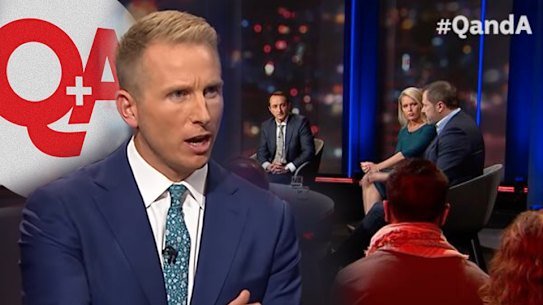 Q&A host Hamish Macdonald is leaving the show. 