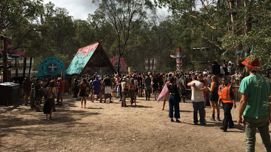 The Rabbits Eat Lettuce Festival at Cherrabah Resort in Elbow Valley, southern Queensland.