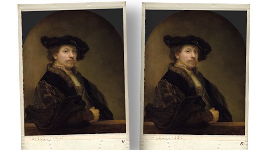 Rembrandt was the original master of the selfie. 