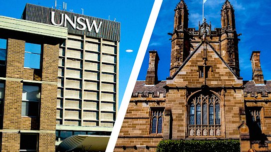 Students in 2021 were awarded higher grades compared with 2011 at some of the biggest NSW universities.