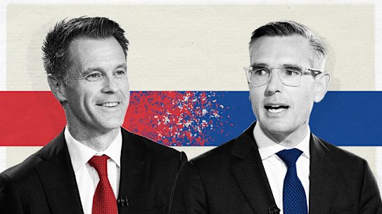 Chris Minns and Dominic Perrottet have made dozens of promises to the state.