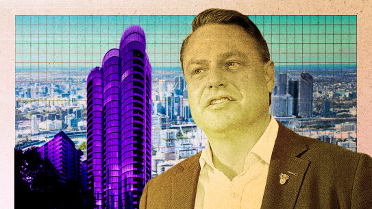 Brisbane is “going up, rather than out”, says Lord Mayor Adrian Schrinner.