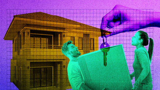 Real Money moving in buying home property mortgage generic