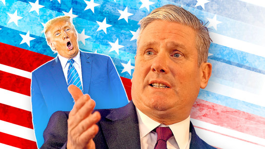 Keir Starmer is Britain’s prime minister-in-waiting while Donald Trump is a prospect for a second term as president.