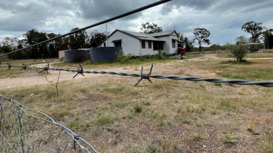 The Train property in Wieambilla, Queensland, where several police and a neighbour were shot dead in December 2022.
