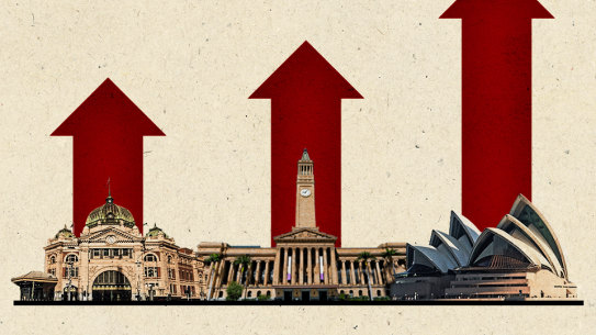 There’s yet another median house price record for Sydney -- and Brisbane has leapfrogged Melbourne.