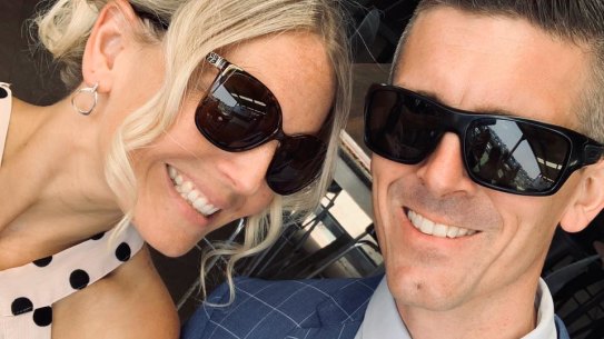 Emma and Lee Lovell of North Lakes, Queensland.