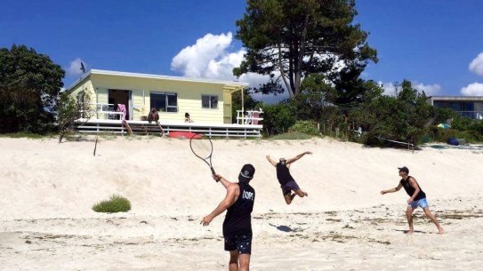 J.P. Pomare: You know you’ll be here again every year, right at this spot in the heat of
the morning sun.