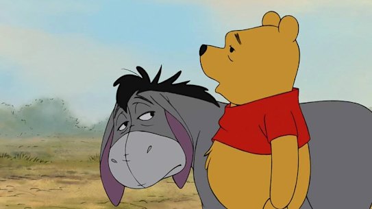 Eeyore, beacon of positivity.