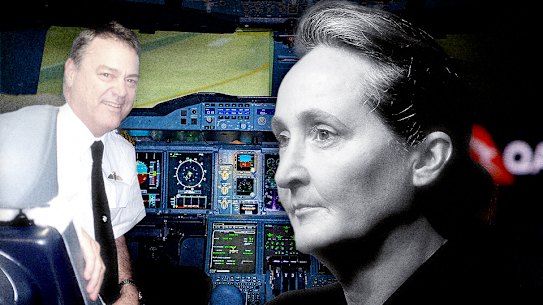 David Evans at the controls. Vanessa Hudson now in control.