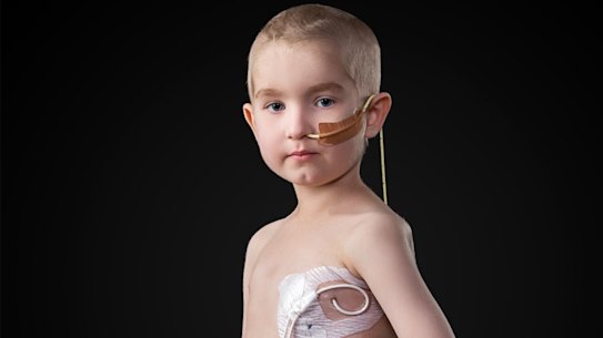 Cooper Hill after undergoing a bone marrow transplant, had just returned to Nana Glen before fleeing from the fires.